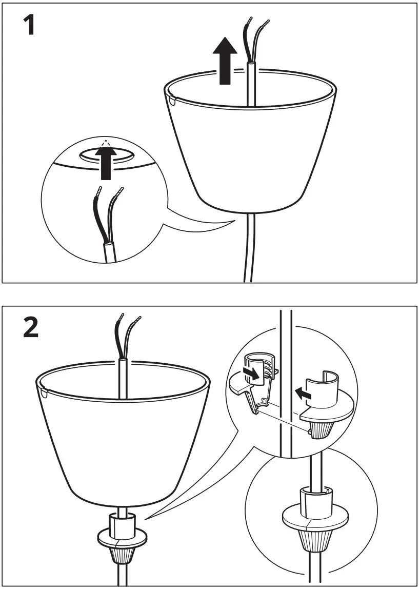 IKEA 304.640.98 SOLKLINT Pendant Lamp - Figure 3