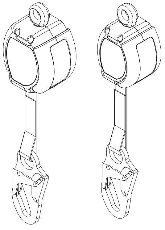 WERNER R530007-R Baseline Self Retracting Lifelines