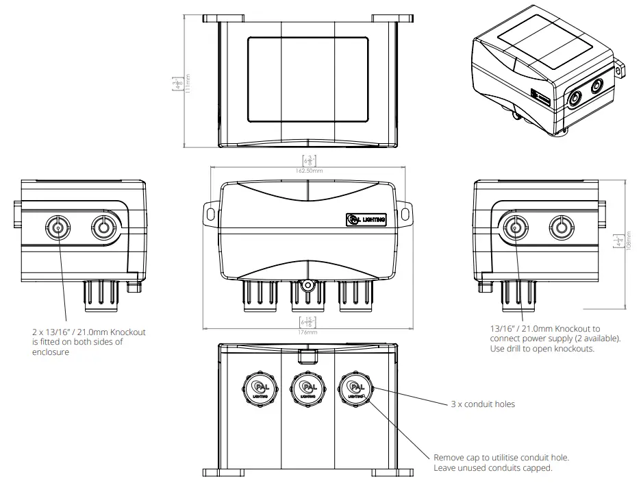 PAL LIGHTING PCR 1Z Lighting Controller