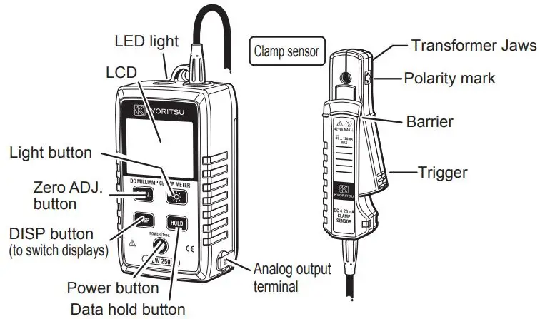 KYORITSU-KEW-2500-DC-Milliamp-Clamp-Meter-fig-4