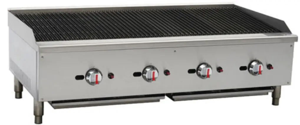 HAMOKI ECB-16SX Gas Countertop Charbroiler