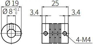 Autonics EP50 Series 50mm Diameter Absolute B3