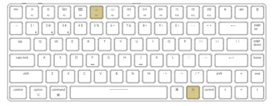 Keychron B09YV3V2JM K3 Bluetooth Mechanical Keyboard - Connect 7