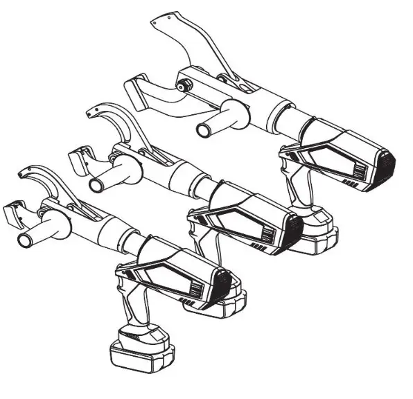 eclipse 902 625 Battery Assisted Hydraulic Cable Cutter