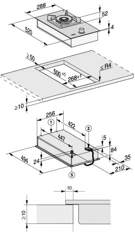 Miele-CS7151-FL-SmartLine-Gas-Hob- (1)