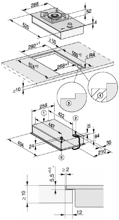 Miele-CS7151-FL-SmartLine-Gas-Hob- (2)