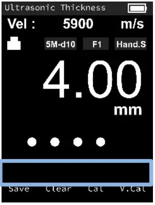 PCE Instruments PCE-TG 150 Thickness Gauge Meter - Operation