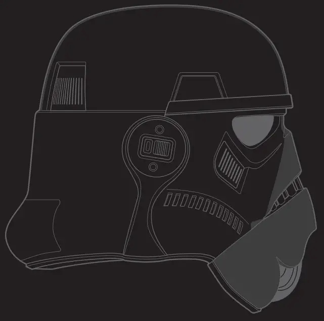 Hasbro F5548 Star Wars The Black Series Artillery Stormtrooper Premium Electronic Helmet - fig