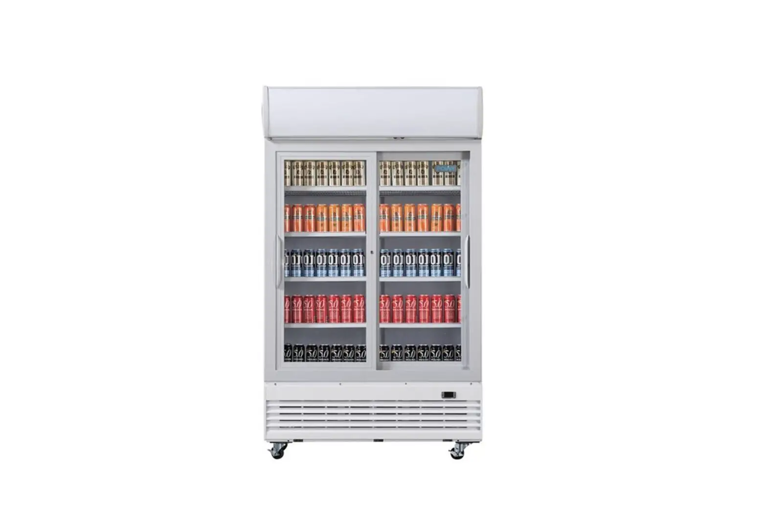 Polar Ge580 950 Litre Upright Display Cooler With Light Box Instruction Manual
