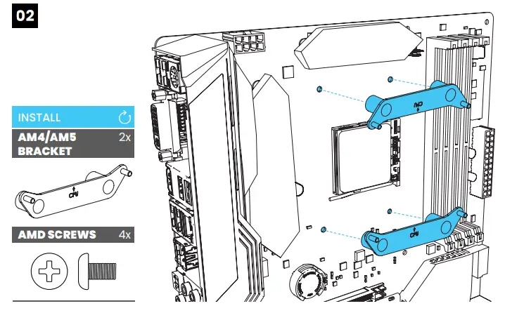 PHANTEKS Glacier One T30 Gen2 D RGB All In One Liquid CPU Cooler - AMD SOCKET1