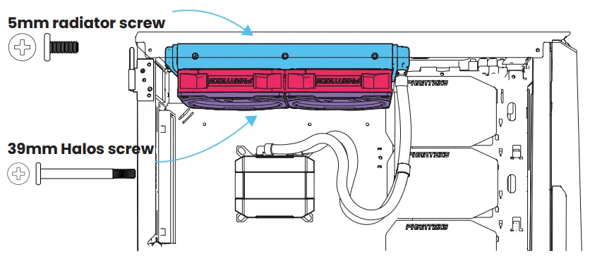 PHANTEKS Glacier One T30 Gen2 D RGB All In One Liquid CPU Cooler - Option c
