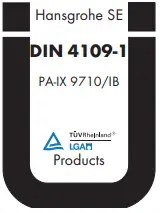 hansgrohe Shower Fitting Rebris S - Logo 1