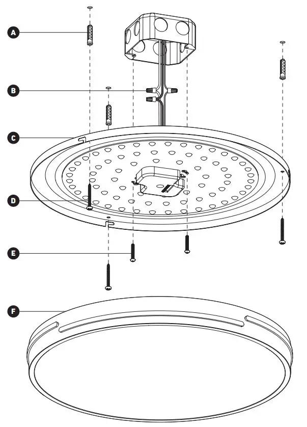 artika-FM-DEC-1-HD2BL-Delray-LED-Ceiling-Light-FIG-3