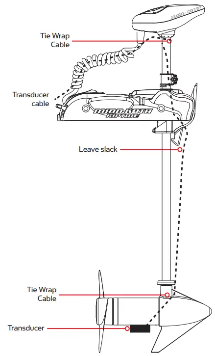 MINN KOTA RTSP 70 AP OM Riptide PowerDrive 70 Saltwater Trolling Motor - EXTERNAL TRANSDUCER