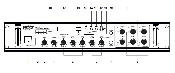 NEXT-MX350-Multi-Zone-Mixer-Amplifier -02