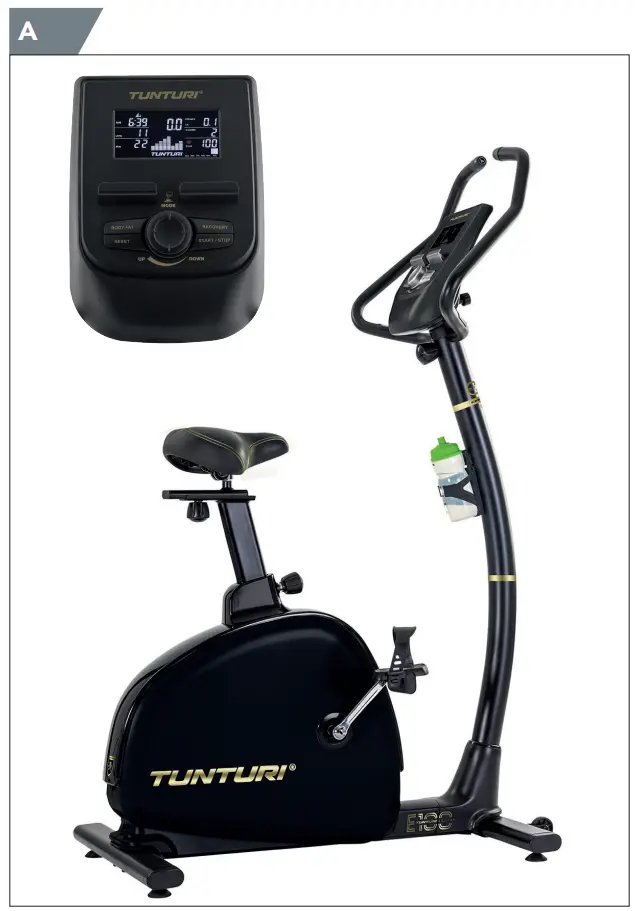 TUNTURI CENTURI E100 Performance Exercise Bike - Parts 1