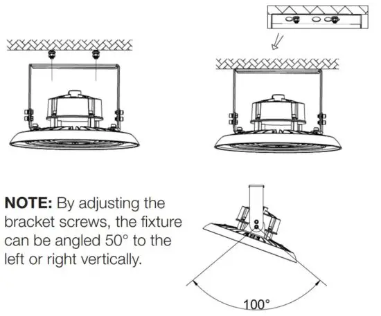 FIG 7 INSTALLATION Ceiling Mount