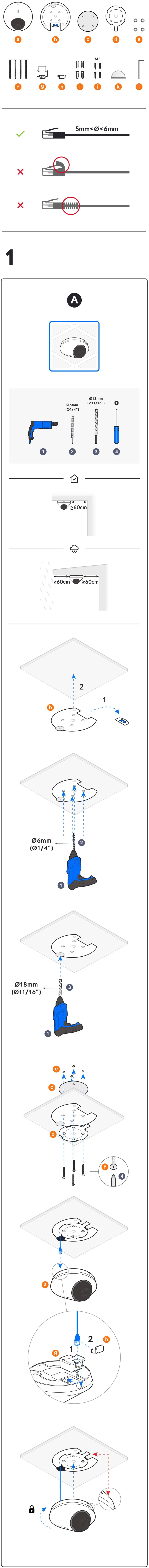 UBIQUITI UniFi Video G5 Dome Camera - overview 1
