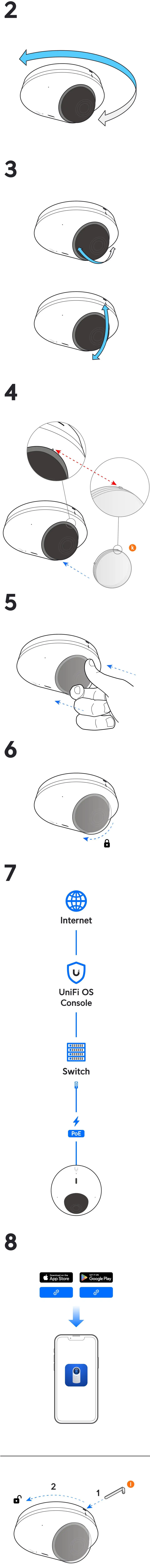 UBIQUITI UniFi Video G5 Dome Camera - overview 4