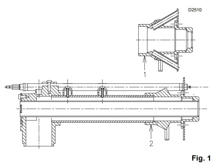 RIELLO RS 28 Gas Burners LPG Kit Instruction Manual - Fig. 1
