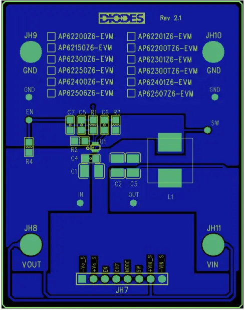 PCB TOP LAYOUT