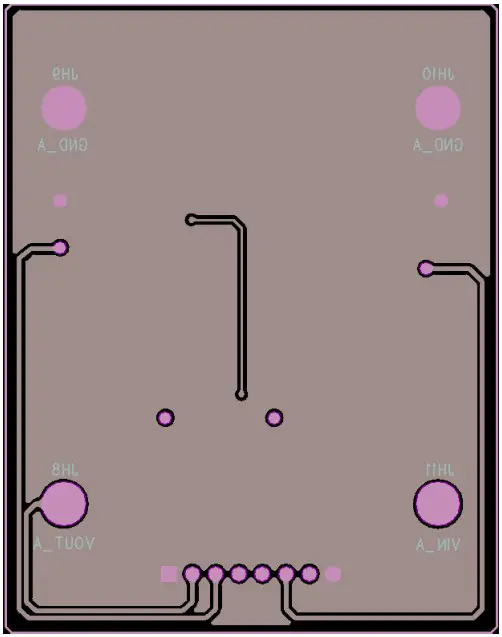 PCB BOTTOM LAYOUT
