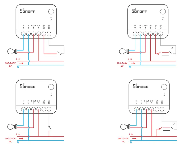 SONOFF Mini Extreme WiFi Smart Switch - Power of 1