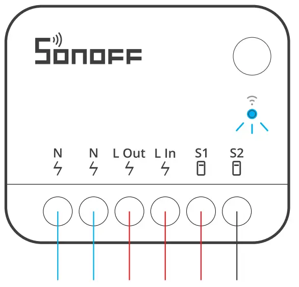 SONOFF Mini Extreme WiFi Smart Switch - Power on