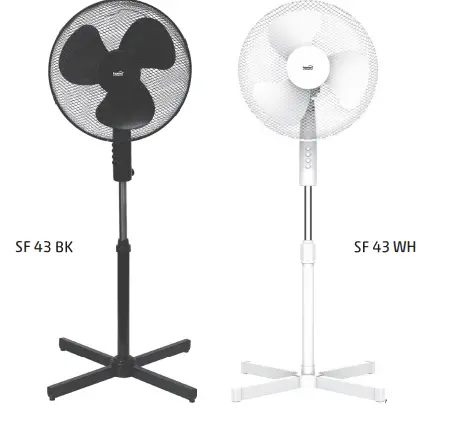 SOMOGYI ELEKTRONICS SF 43 BK Foot Fan-fig1