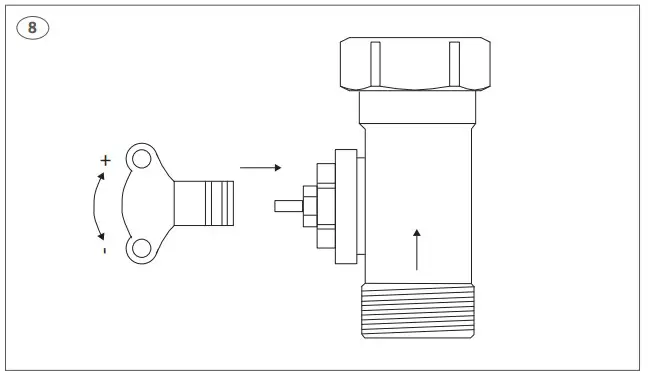 Roth Shunt with thermostatic Valve comes with Wilo Para Pump - pump 2