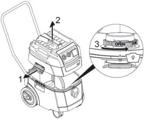 mafell S 35 M Dust Extractor - fig 5