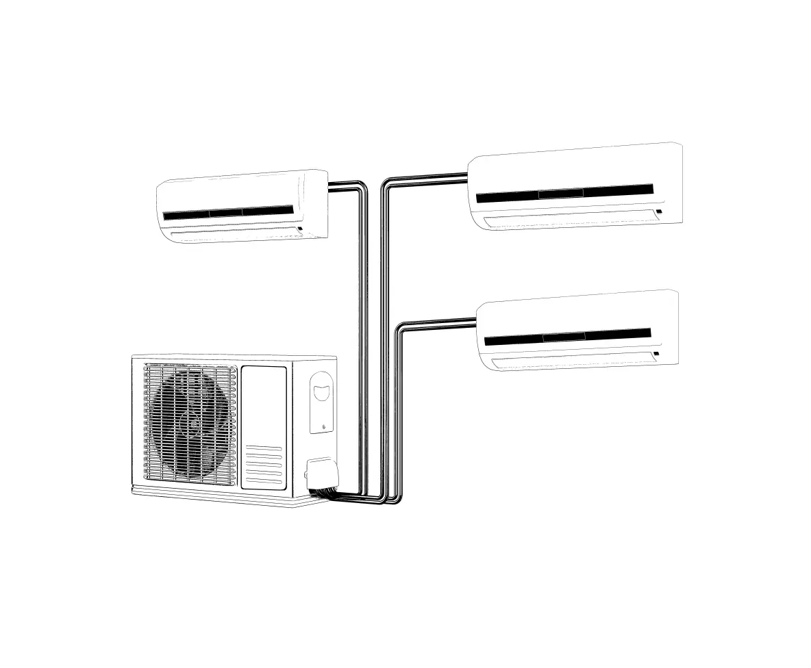 Pioneer Wyt040glhi22m4 Multi Zone Series Ductless Air Conditioner Heat Pump Instruction Manual