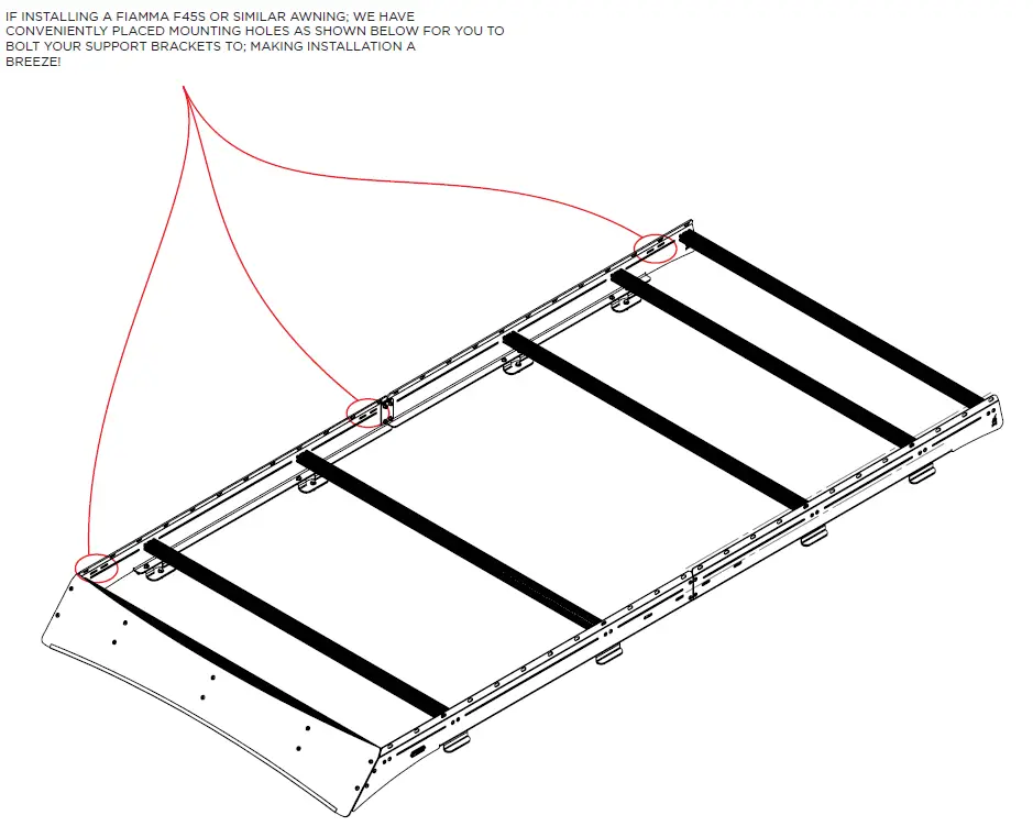 Flatline Van Co TR0101B Low Pro Roof Rack 148 HR 16