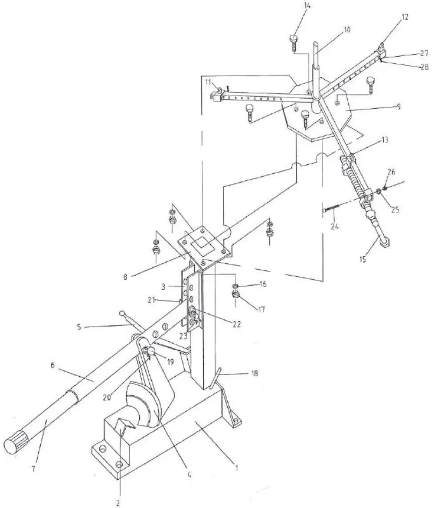 anova 99 556 Tire Mounting Dismounting Machine - PRODUCT PARTS