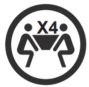 MD SPORTS TT418Y22003 Modern Midcentury Tennis Table- fig3