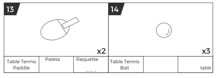 MD SPORTS TT418Y22003 Modern Midcentury Tennis Table- fig8