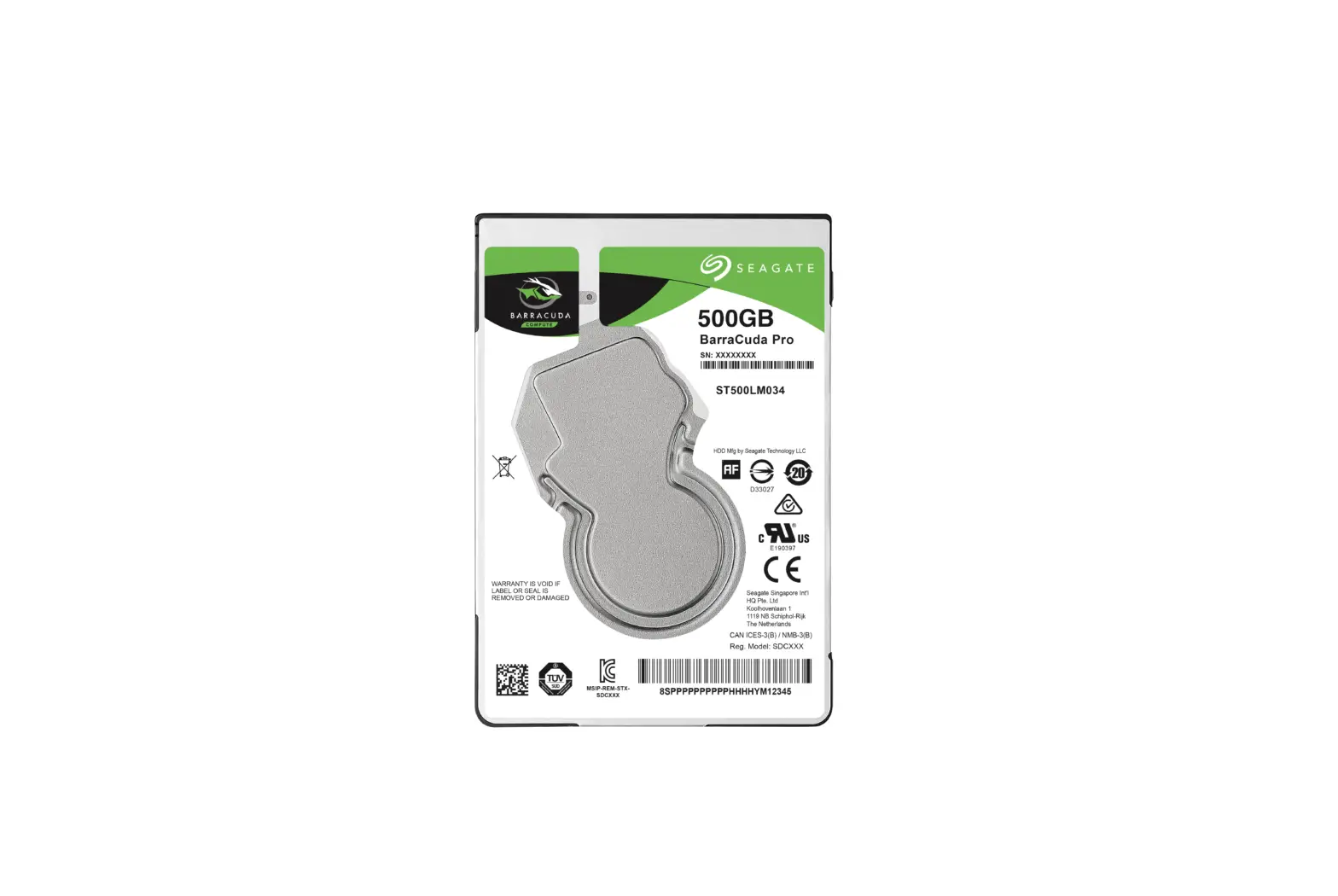 Seagate St500lm034 500gb Barracuda Pro 2.5
