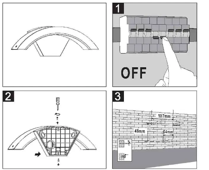 TRIO-220960142 Wall Light-Fitting-Harlem-01