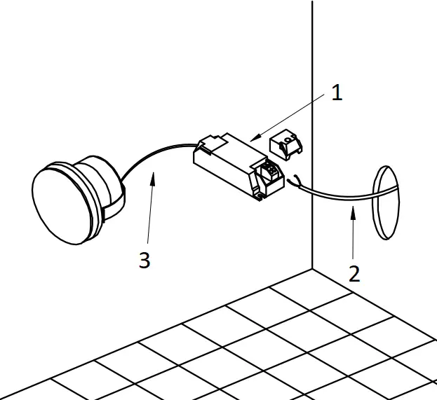 HALCYON R950 1.05W Mini Round Halo Light 3