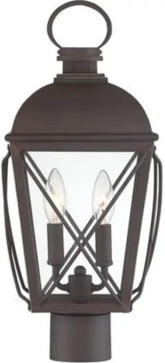 Signature Hardware 476912 Fair Avenue 2-Light Outdoor Wall Light