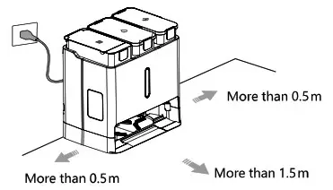 Tikom M10 Self Cleaning Robot Vacuum and Mop - Product Installation3