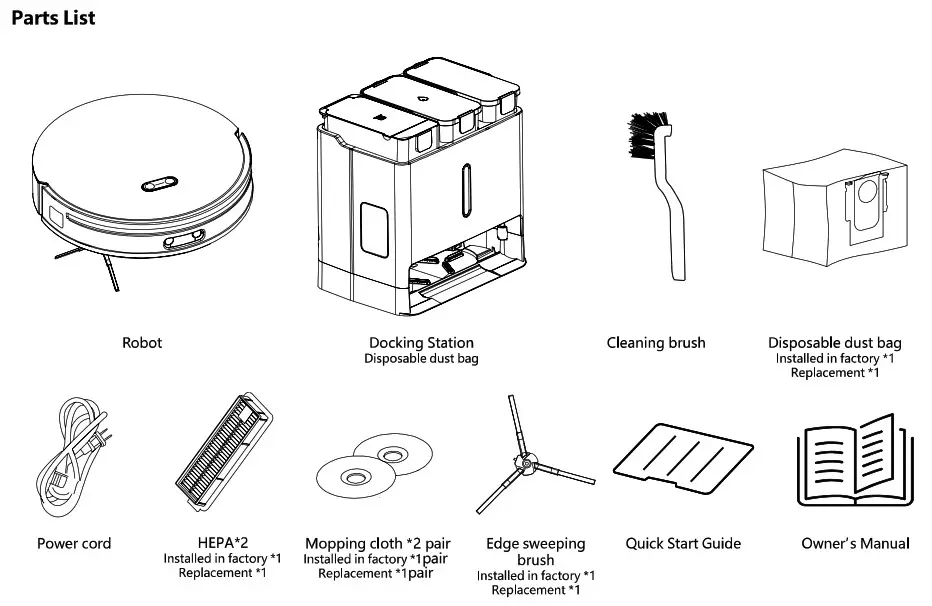 Tikom M10 Self Cleaning Robot Vacuum and Mop - Product Introductions 1