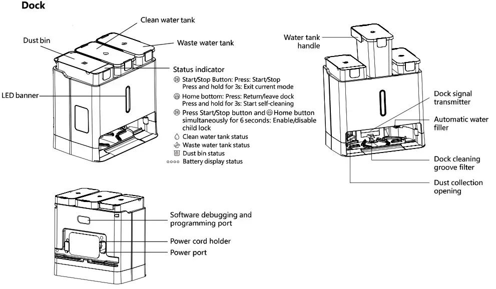 Tikom M10 Self Cleaning Robot Vacuum and Mop - Product Introductions 5