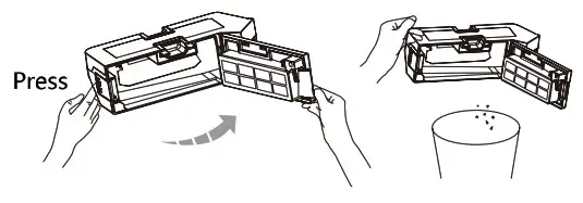 Tikom M10 Self Cleaning Robot Vacuum and Mop - maintenance 11