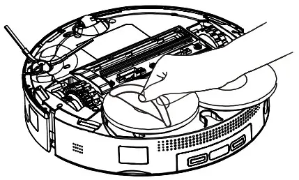 Tikom M10 Self Cleaning Robot Vacuum and Mop - maintenance 16