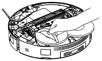 Tikom M10 Self Cleaning Robot Vacuum and Mop - maintenance 18