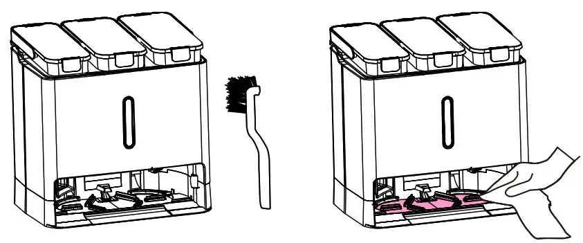 Tikom M10 Self Cleaning Robot Vacuum and Mop - maintenance 23