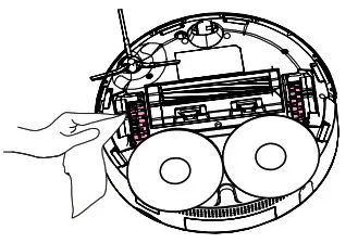 Tikom M10 Self Cleaning Robot Vacuum and Mop - maintenance 9