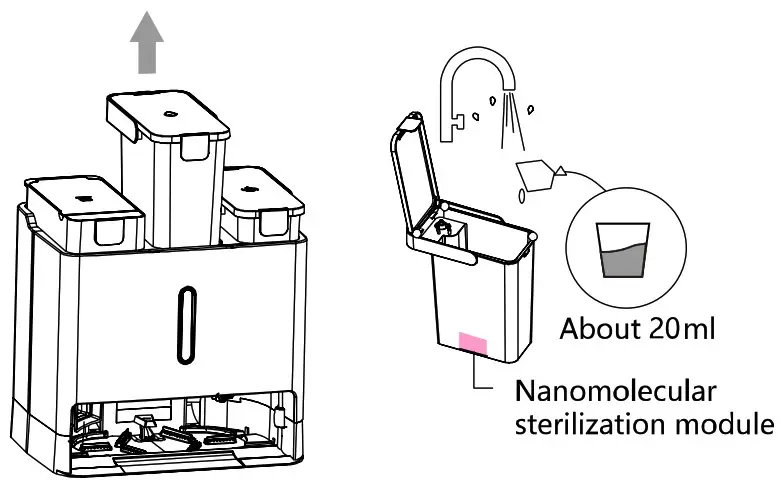 Tikom M10 Self Cleaning Robot Vacuum and Mop - use 2