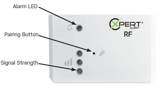 SJE RHOMBUS 1069102 Xpert Alert RF Alarm fig-1